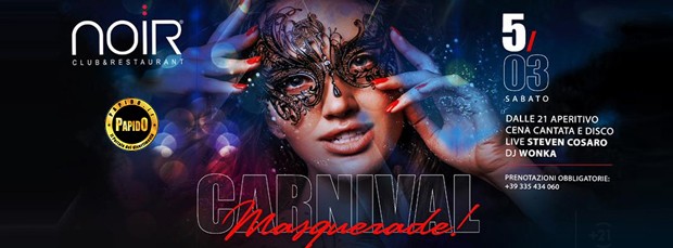 Carnevale Discoteca Noir Lissone