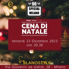 Venerdi 22 Dicembre 2023 Cena Aziendale Milano