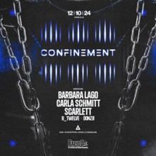 Confinement Sabato 12 Ottobre 2024 Land Legnano