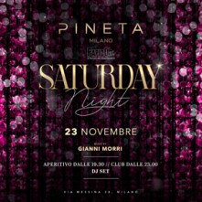 Sabato Sera Pineta Club Milano