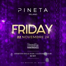 Venerdi Sera Pineta Club Milano