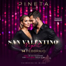 San Valentino Pineta Milano Venerdi 14 Febbraio 2025