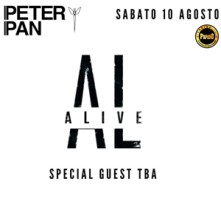 Alive Sabato 10 Agosto 2024 Peter Pan Riccione
