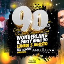 90 Wonderland Luna Lunedi 5 Agosto 2024