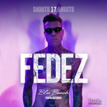 Sabato 17 Agosto 2024 Fedez Blu Beach Porto Rotondo