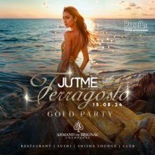 Giovedi 15 Agosto 2024 Gold Party Just Cavalli Porto Cervo 